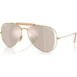 Ray-Ban RB3029M 001/0V Ανδρικά Γυαλιά Ηλίου Aviator Μεταλλικά Χρυσά με Χρυσό Φακό