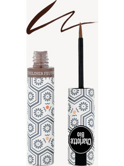 Charlotte Bio Organic Felt Brown Πινέλο Eyeliner 4ml
