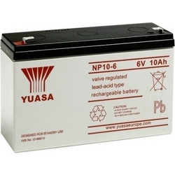 Yuasa NP10-6 Μπαταρία VRLA-AGM 6V 10Ah