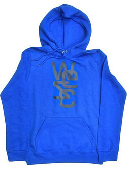 WeSC Γυναικείο Φούτερ με Κουκούλα & Τσέπες Royal Blue 124WE-00123-IBLUE