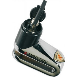 Bottari 64910 Κλειδαριά Δισκόφρενου Μηχανής 5.5mm Ασημί