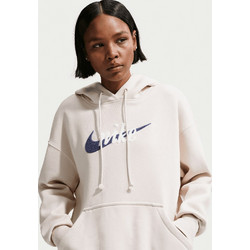 Nike Sportswear Phoenix Γυναικείο Αθλητικό Φούτερ με Κουκούλα Nude IM9643-104