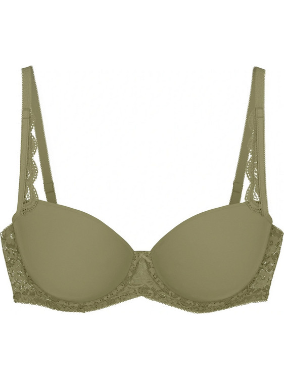 Triumph Amourette Σουτιέν Balconette με Μπανέλα Χακί 10214770-7855