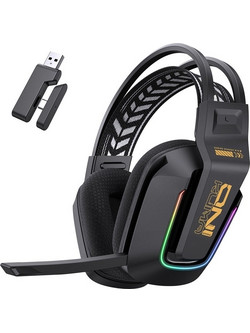 Onikuma GT828 Ασύρματο Gaming Headset Over Ear Black