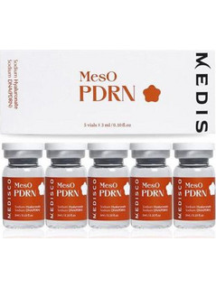 Medisco MesO PDRN Micro-Needling Mesotherapy System Αντιγηραντικό Serum Προσώπου 5x3ml