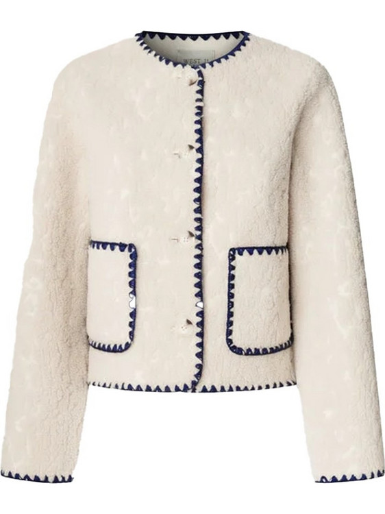 Pepe Jeans Rocco Γυναικεία Γούνα Λευκή PL4024390-808
