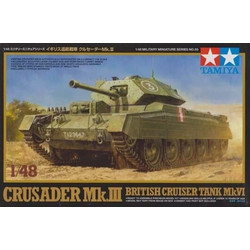 Tamiya Crusader MK. III British Cruiser Tank Mk. VI Συναρμολογούμενο Πλαστικό Μοντέλο Τανκ 1:48
