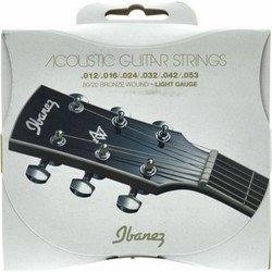 Ibanez IACS6C Σετ 6 Χορδές Ακουστικής Κιθάρας 80/20 Bronze 12-53" Light Tension