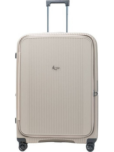 Airplus 29913-05 Βαλίτσα Μεγάλη 78x50x30cm με 4 Ρόδες Μπεζ