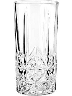 Estia Ποτήρι Καφέ Γυάλινo Hobstar 370ml 07-35808