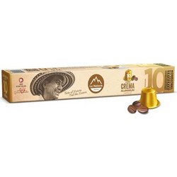 La Natura Lifestyle Κάψουλες Espresso Crema Συμβατές με Μηχανή Nespresso 10τμχ
