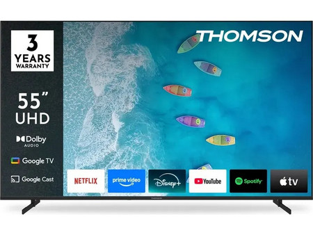 Thomson 55UG4S15 Smart Τηλεόραση 55" 4K UHD QLED HDR (2025)