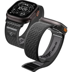 Spigen Athlex Air 2 Λουράκι Υφασμάτινο Active Grey (Apple Watch 44 / 45 / 46 / 49mm)