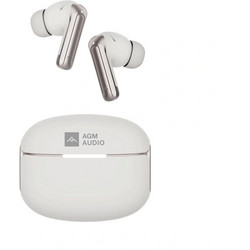 AGM Buds 8 Ακουστικά Bluetooth In Ear Ανθεκτικά στο Νερό Beige