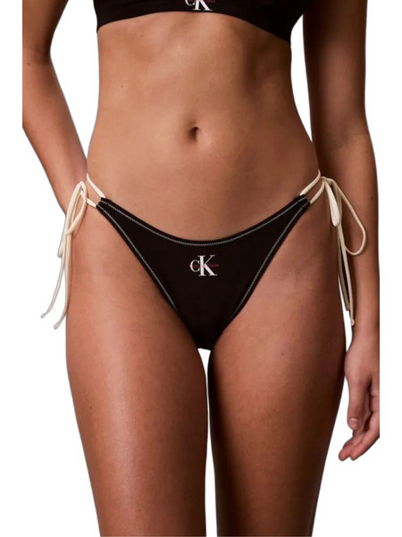 Calvin Klein Bikini Slip Μαύρο LV00Q61215-UB1