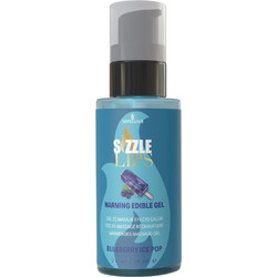 Sensuva Blueberry Icepop Sizzle Lips Warming Gel 59ml