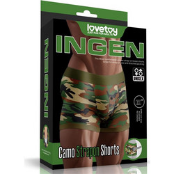 IntoYou Ingen Camo Εσώρουχο Strap On Καφέ Πράσινο
