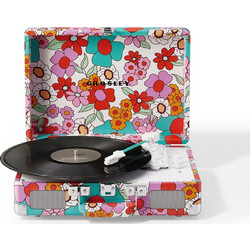 Crosley Cruiser Plus Πικάπ Βαλιτσάκι με Ηχεία Bluetooth Groovy Flowers