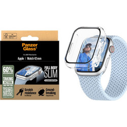 PanzerGlass Fullbody Slim Πλαστική Θήκη με Προστασία Οθόνης για Apple Watch 10 41mm Διαφανής