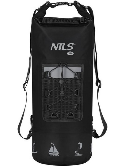 Nils Extreme NC17108 Στεγανός Σάκος Πλάτης 25lt Μαύρος