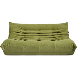 Nextdeco Compressed Τριθέσιος Καναπές Χακί 174x102x70cm 36341-05