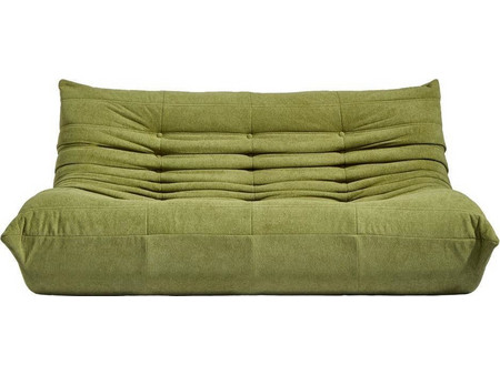 Nextdeco Compressed Τριθέσιος Καναπές Χακί 174x102x70cm 36341-05