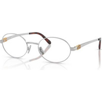 Miu Miu MU50ZV 1BC1O1 Ανδρικός Σκελετός Γυαλιών Οράσεως Μεταλλικός Ασημί