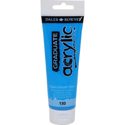 Daler-Rowney Graduate 130 Coeruleum Hue Ακρυλικό Χρώμα Ζωγραφικής 120ml