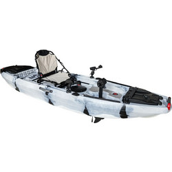 Caribbean Sea Kayaks 9'10" Propeler Πλαστικό Kayak 1 Ατόμου με Πετάλια Λευκό