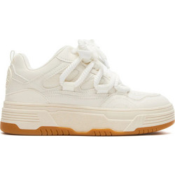 Steve Madden Γυναικεία Sneakers Flatforms Λευκά 11003420-007