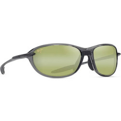 Maui Jim MJ0339S 004 Ανδρικά Γυαλιά Ηλίου Ορθογώνια Κοκάλινα Γκρι με Πράσινο Φακό