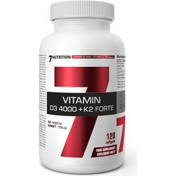 7Nutrition Vitamin D3 4000 & K2 Forte 120 Κάψουλες