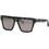 Philipp Plein SPP108V 56721X Ανδρικά Γυαλιά Ηλίου Τετράγωνα Κοκάλινα Μαύρα με Μαύρο Φακό