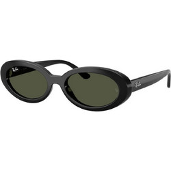 Ray-Ban RB2223 90131 Γυναικεία Γυαλιά Ηλίου Οβάλ Κοκάλινα Μαύρα με Μαύρο Φακό