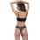 Cottonhill Γυναικείο Sexy Brazil με Δαντέλα Navy Μπλε CH4656