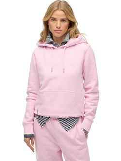 Superdry Γυναικείο Αθλητικό Φούτερ με Κουκούλα Ροζ W2012667A-MBO