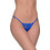 Milena By Paris Γυναικείο Sexy String με Δαντέλα Royal Blue 6310