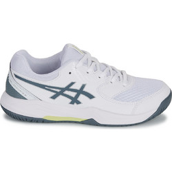 ASICS Gel-Dedicate 8 Παιδικά Αθλητικά Παπούτσια για Τένις Λευκά Χακί 1044A077-108