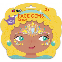 Avenir Αυτοκόλλητα Κοσμήματα Προσώπου Face Gems Crown