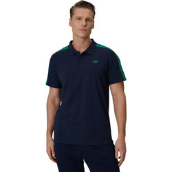 4F Ανδρική Αθλητική Μπλούζα Polo Navy Μπλε 4FWSS26TPTSM636-31S