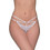 Milena By Paris Γυναικείο Sexy String με Δαντέλα Λευκό 7691