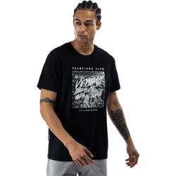 Venimo Ανδρικό Αθλητικό T-Shirt Μαύρο 126MSS-751-071