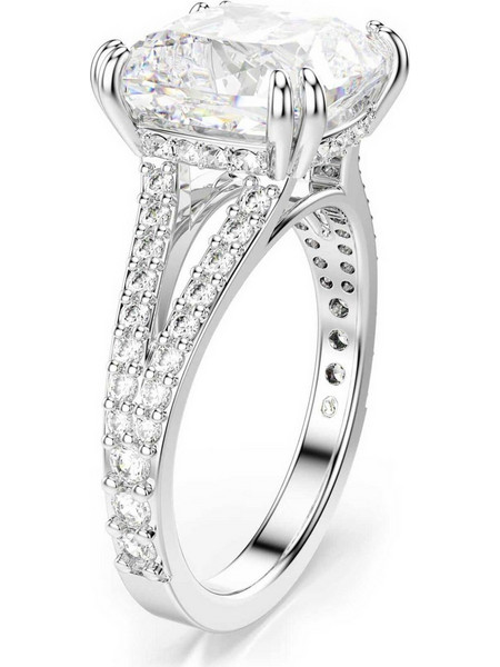 Swarovski Γυναικείο Δαχτυλίδι Ροζέτα Ασημί με Ζιργκόν 5709902