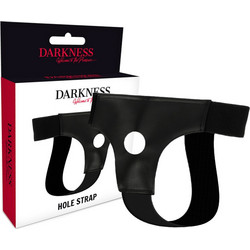 Darkness Hole Harness Strap On Μαύρο