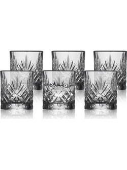 Lyngby Glass Σετ Ποτήρια Ουίσκι Κρύσταλλο Κολωνάτα 6τμχ 31134