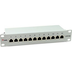Equip 326523 Ethernet Patch Panel Rack 1U 10" 12 Θυρών Cat.6a Shielded FTP