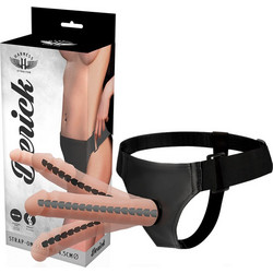 Harness Attraction Derick Harness Strap On με Dildo 22.5cm Flesh D-224932