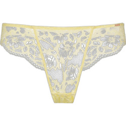 Dorina Ellie Γυναικείο Sexy String με Δαντέλα Κίτρινο FXST0013LA132-YE0007