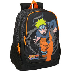 Safta Naruto Shippuden Σχολική Τσάντα Πλάτης Δημοτικού Μαύρη S4313768
