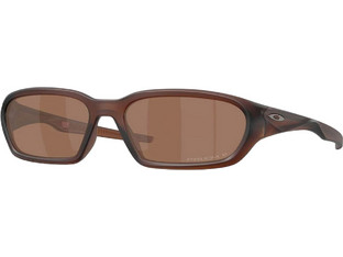 Oakley OO9530 06 Ανδρικά Γυαλιά Ηλίου Ορθογώνια Κοκάλινα Καφέ με Καφέ Φακό